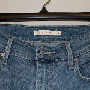 505 Levi Straight Jeans | Size 6